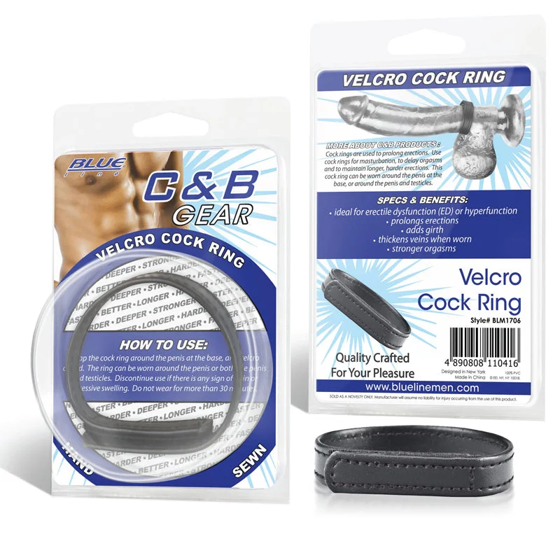 Blue Line C&B Gear Velcro Cock Ring