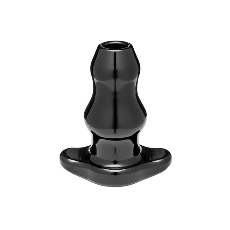 Double Tunnel Plug - Black - Medium