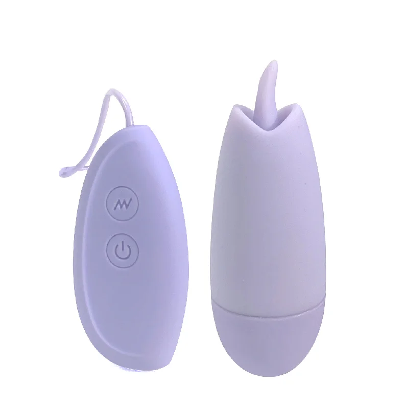 Ellie Wired Bullet Vibrator - Purple