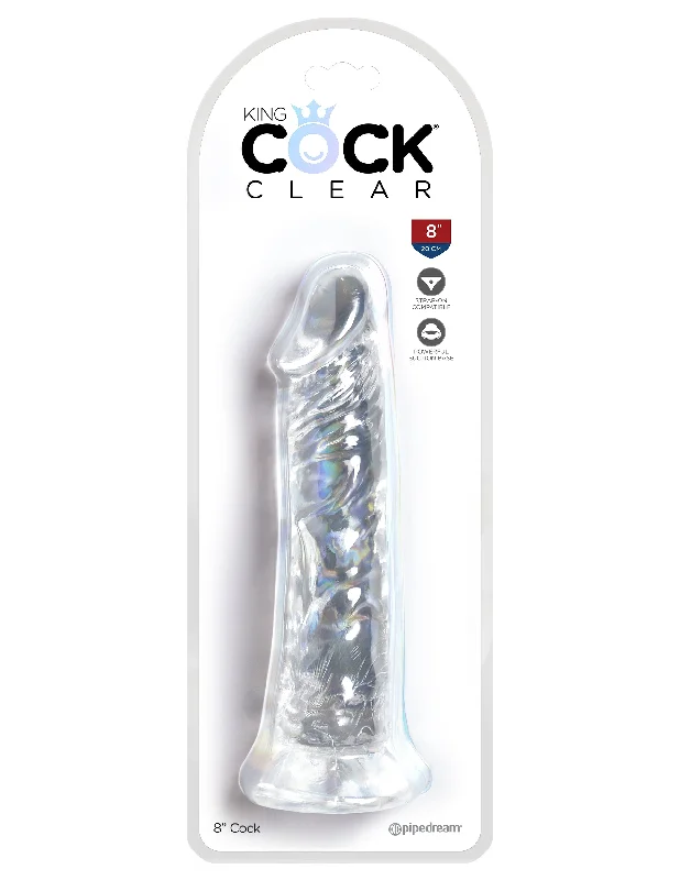 King Cock Clear 8 Inch Cock