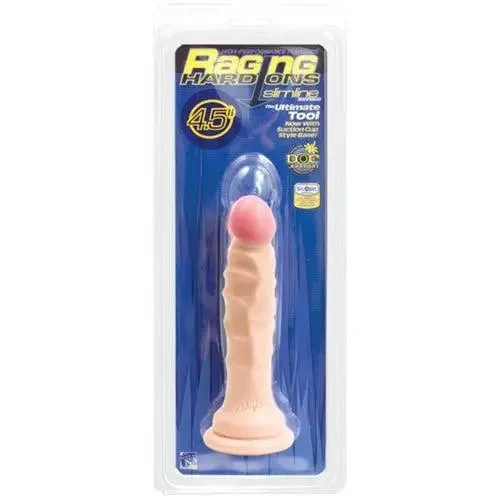 Raging Hard Ons Slimline With Suction Cup 4.5 Inch Dong