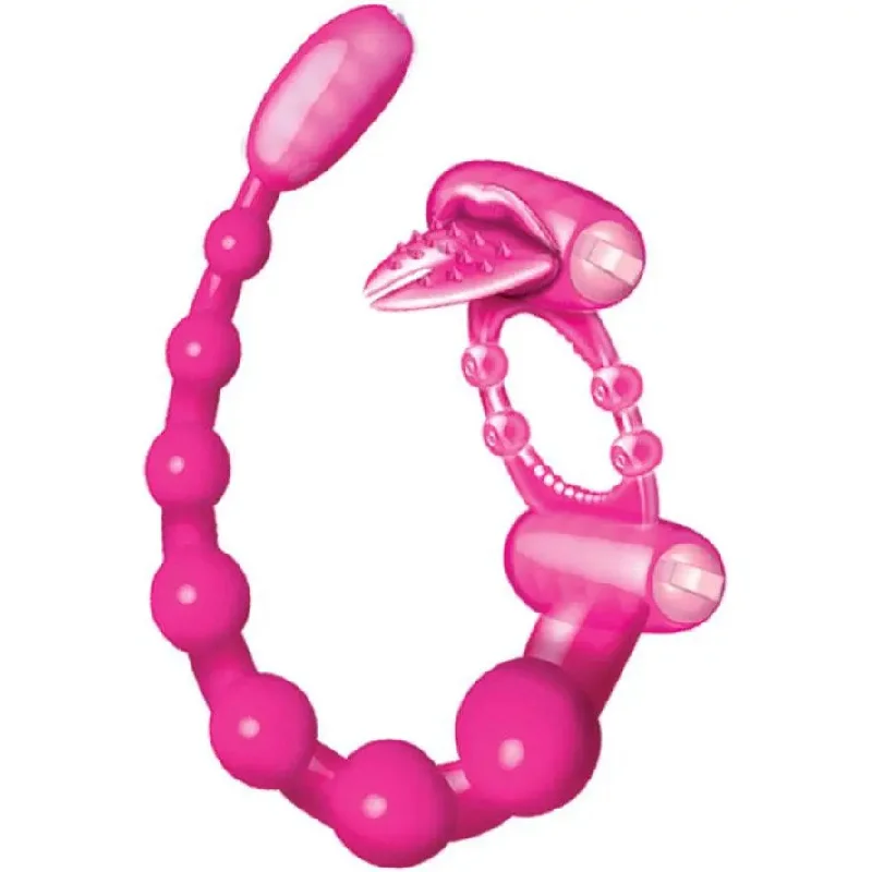 Super Xtreme Vibe Scorpion With Dual Stinger Anal Vibe - Magenta