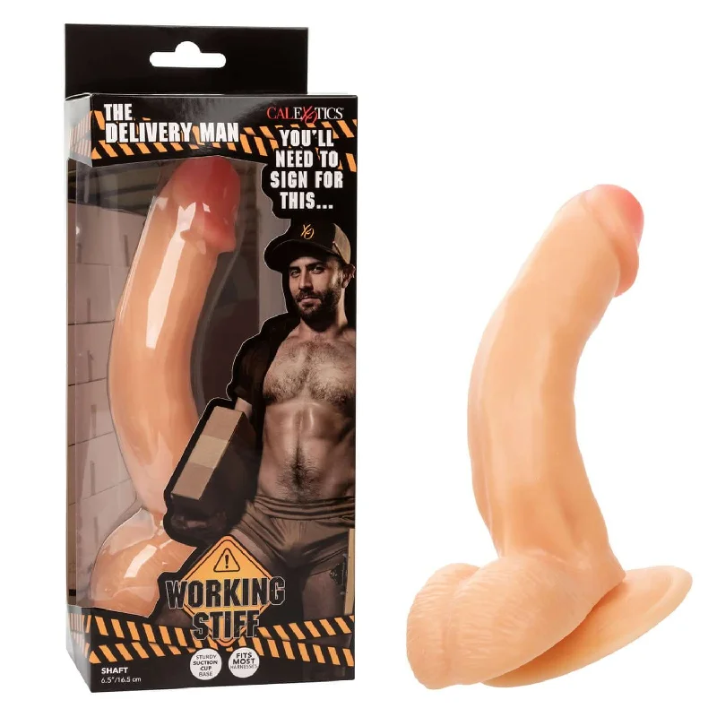 Working Stiff the Delivery Man 6.5 inches Dildo - Ivory