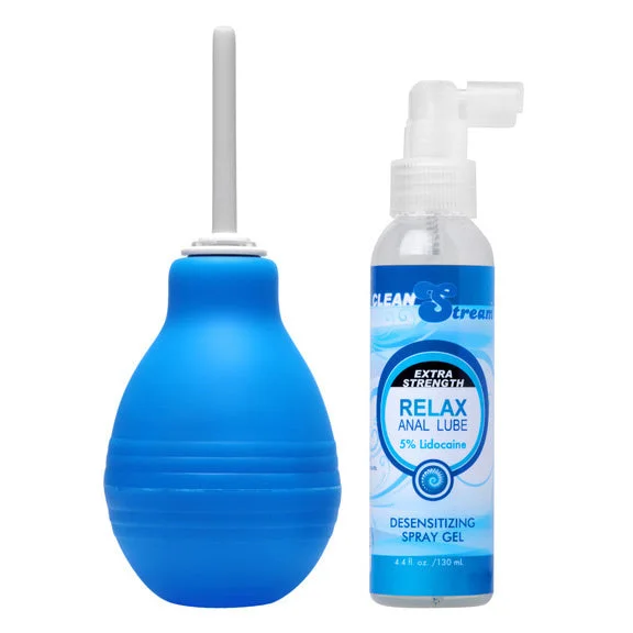 Anal Lube and Enema Bulb Kit