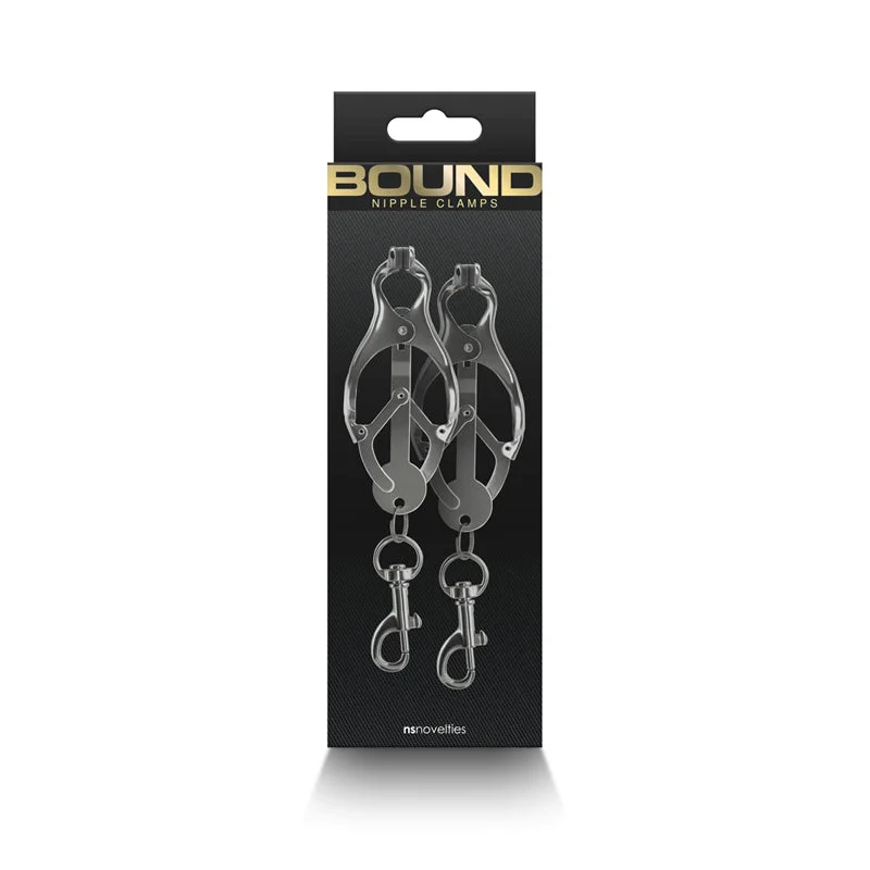 Bound Nipple Clamps C3 Gunmetal