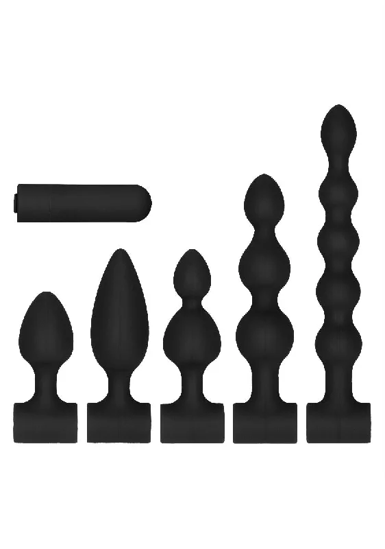 Rechargeable Silicone Anal Set