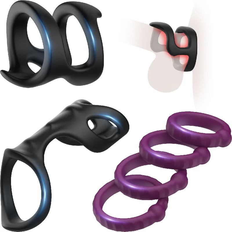 Liquid Silicone Penis Ring Set