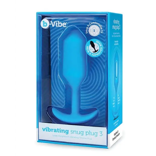 b-Vibe Vibrating and Weighted Snug Plug