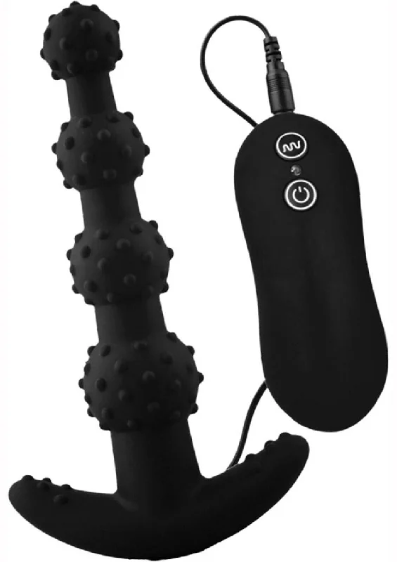 Decadence Anchors Away Silicone Vibrating Butt Plug with Remote Control