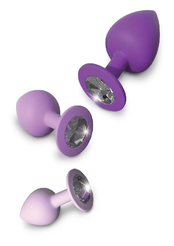 Fantasy For Her Her Little Gems Trainer Set Anal Kit 3 Training Size Plugs Waterproof Silicone