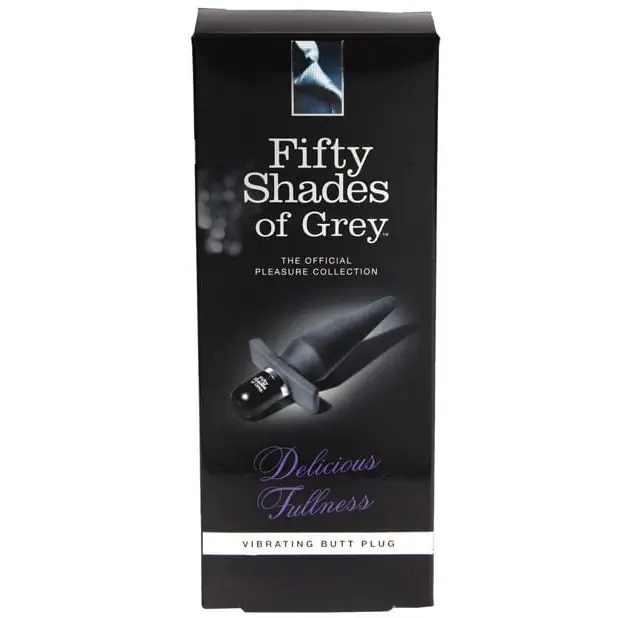 Fifty Shades Of Grey Delicious Fullness Vibrating Butt Plug