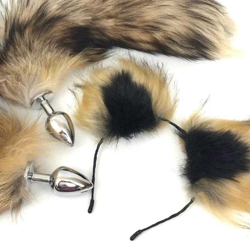 Foxy 17 Inches Fox Tail Set