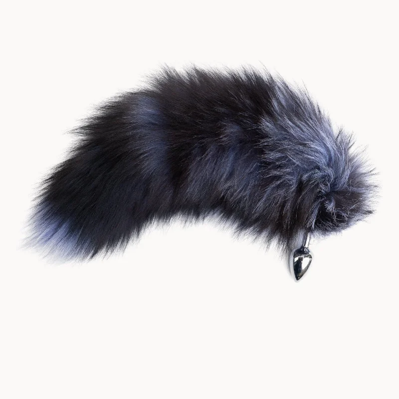 Arctic Blue Fox Tail Plug