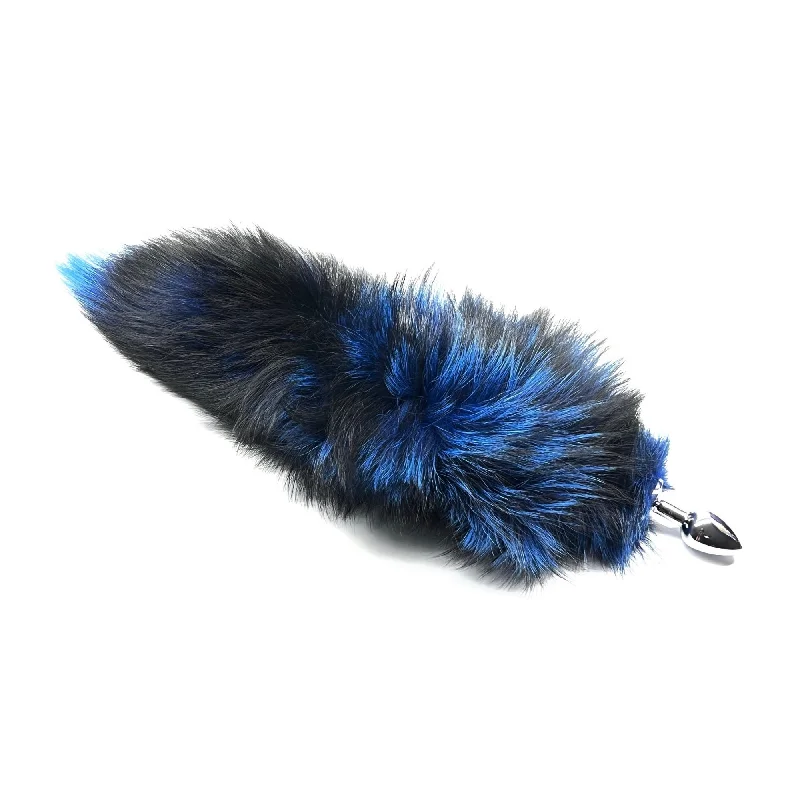 Mystic Blue 17" Fox Tail