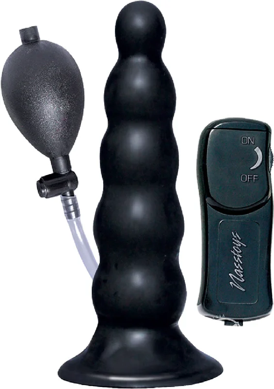 Ram Inflatable Vibrating Anal Expander Butt Plug