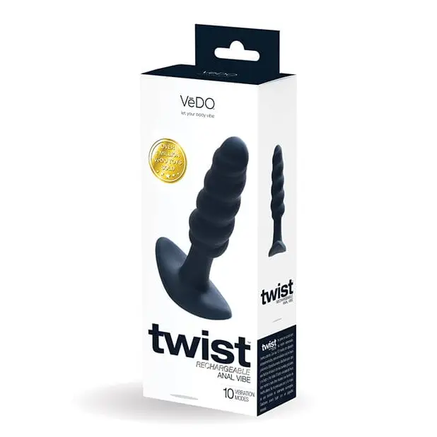 Vedo Twist Rechargeable Anal Plug