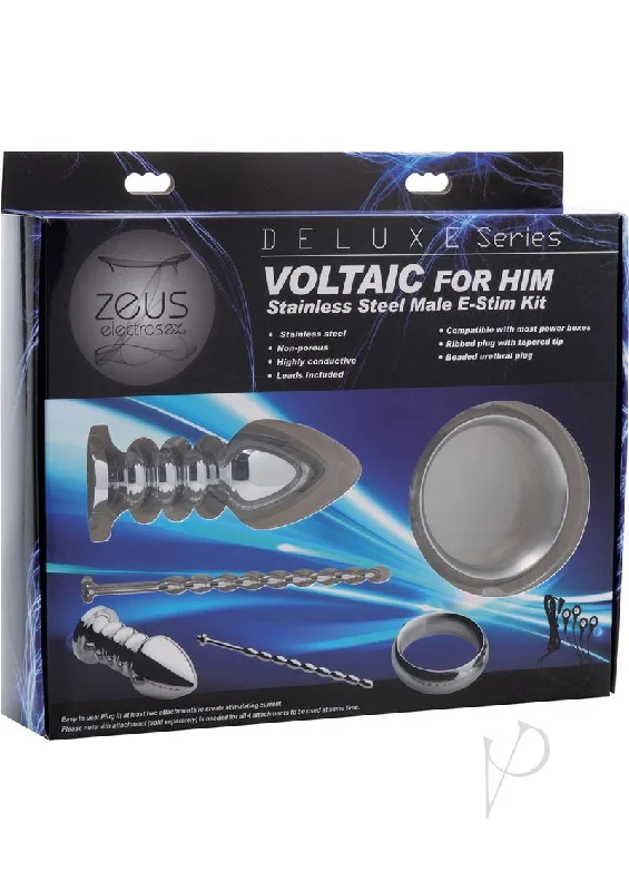 Zeus Deluxe Voltaic For Him E-stim Kit