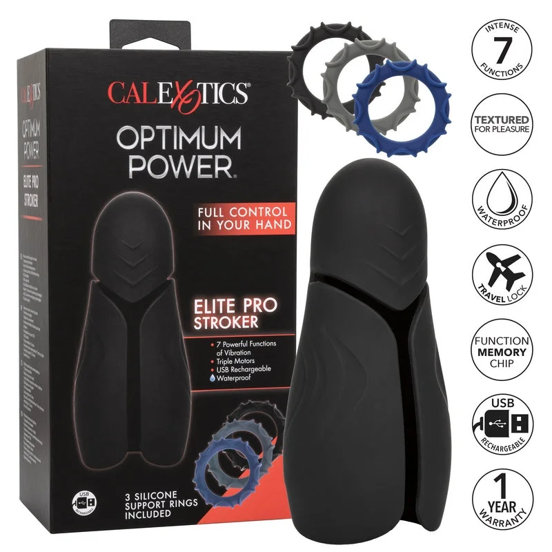 Optimum Power Elite Pro Masturbator by Cal Exotics