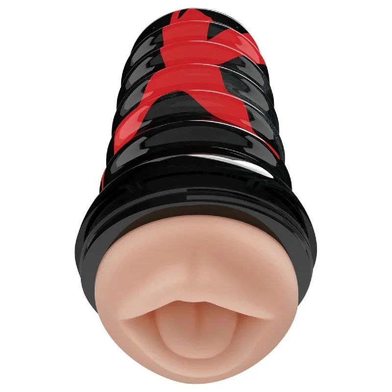 PDX Elite Air Tight Oral Stroker Pink Black